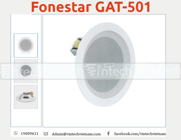 Loa gắn trần Fonestar GAT-501