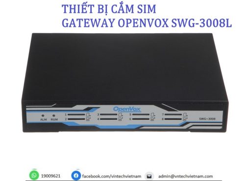Thiết bị cắm sim Gateway Openvox SWG-3008L
